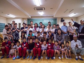 NPO法人レッツエンジョイ・しゃぎりとのシャギリ体験交流